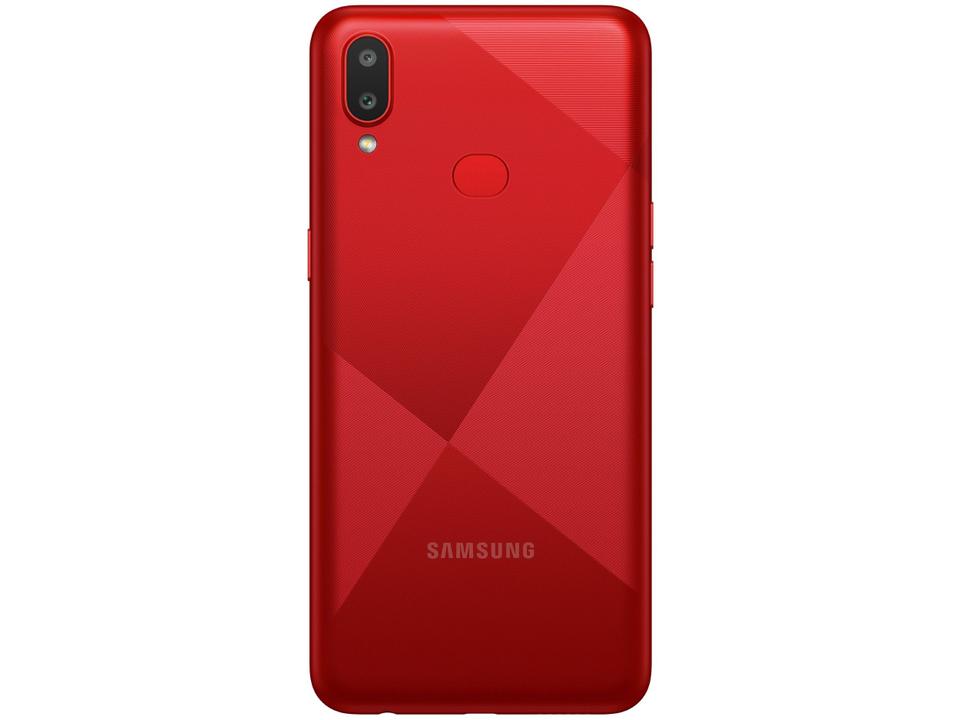 Smartphone Samsung Galaxy A10s 32GB Vermelho Absurdo 2GB RAM 6,2" Câm. Dupla + Selfie 8MP Dual Chip - 5