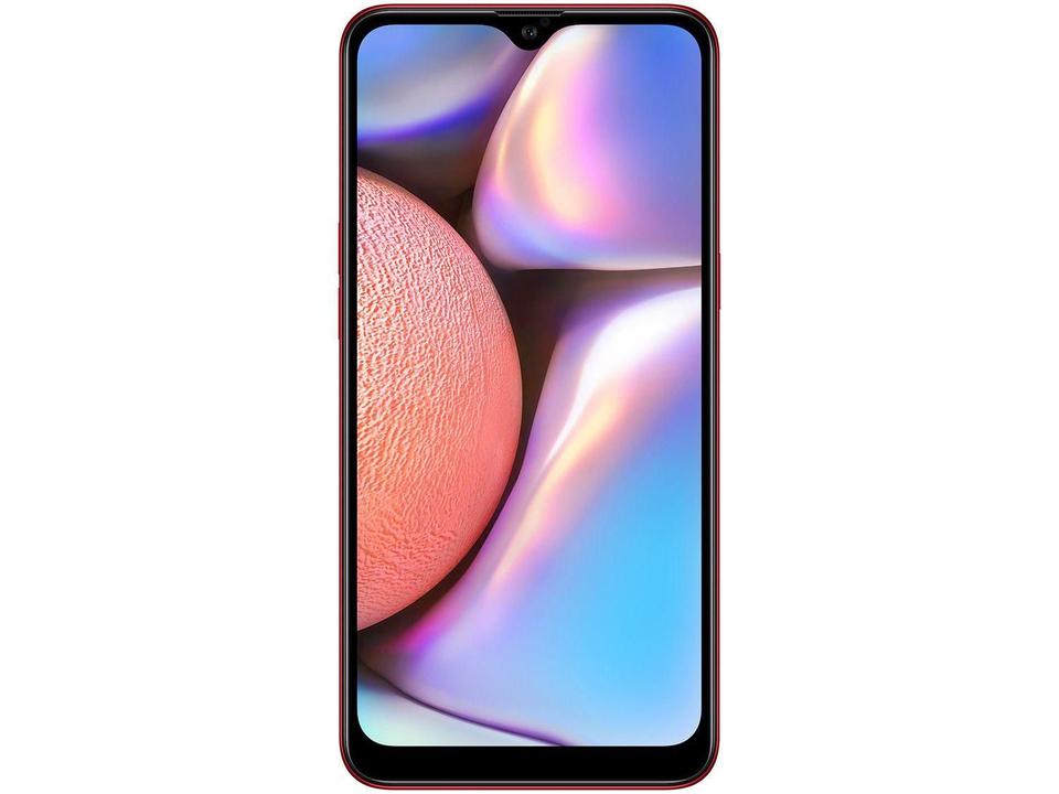 Smartphone Samsung Galaxy A10s 32GB Vermelho Absurdo 4G 2GB RAM Tela 6,2” Câm. Dupla - 4