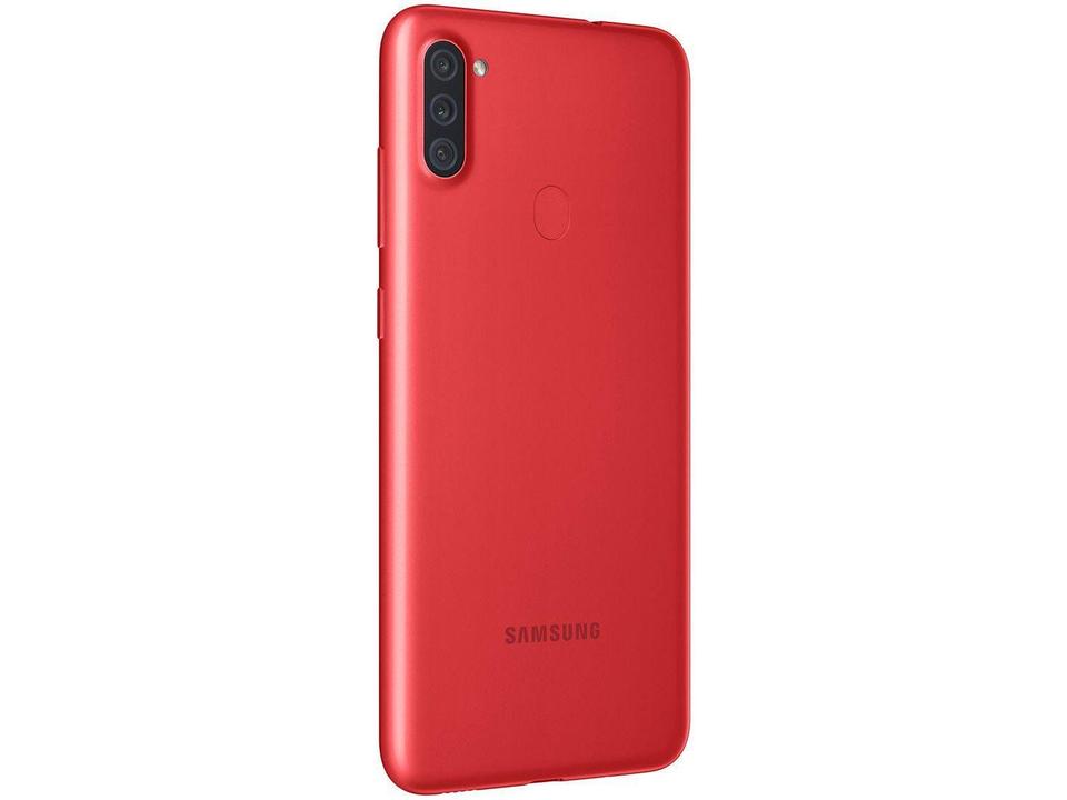 Smartphone Samsung Galaxy A11 64GB Vermelho 4G - 6