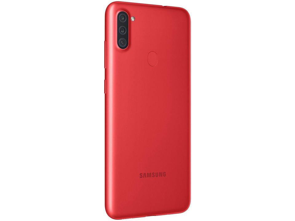 Smartphone Samsung Galaxy A11 64GB Vermelho 4G - 6