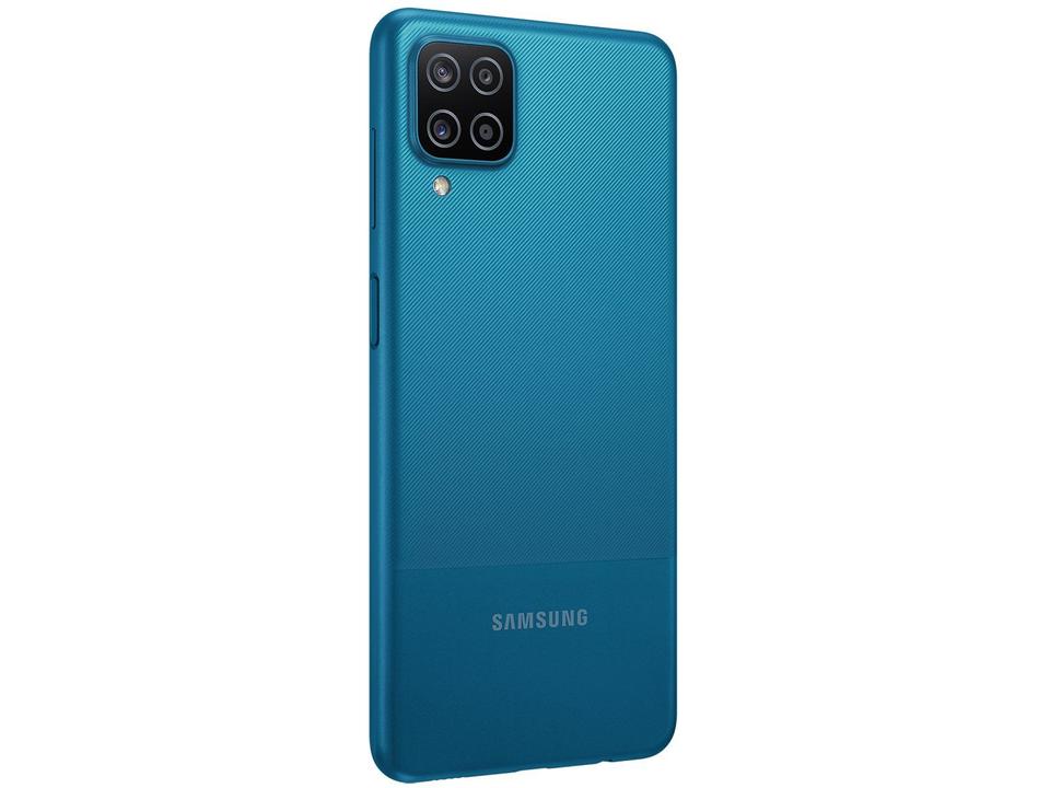 Smartphone Samsung Galaxy A12 64GB Azul 4GB RAM 6,5" Câm. Quádrupla + Selfie 8MP Dual Chip - 10
