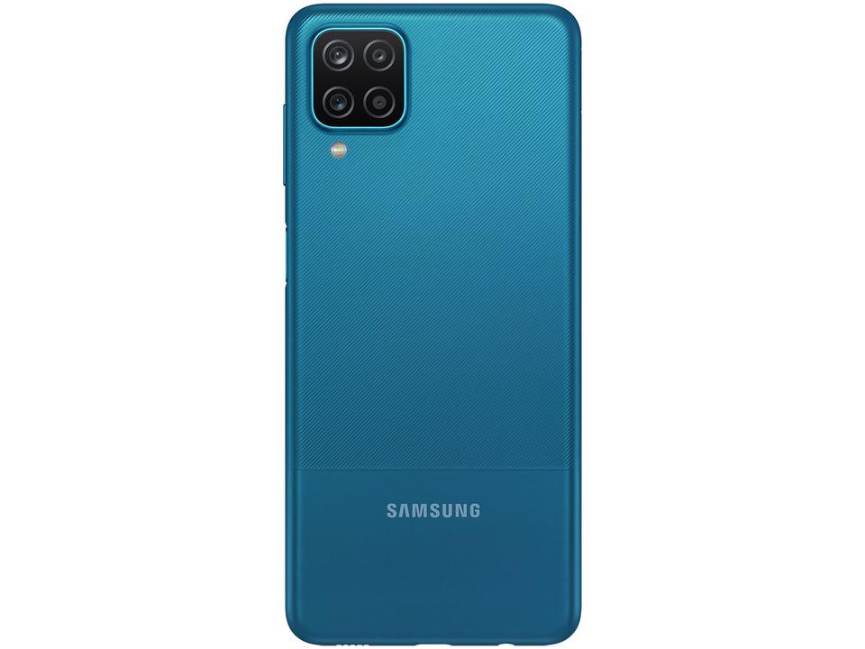Smartphone Samsung Galaxy A12 64GB Azul 4GB RAM 6,5" Câm. Quádrupla + Selfie 8MP Dual Chip - 8