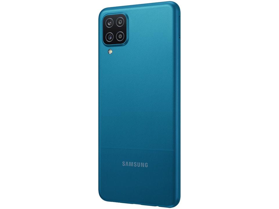 Smartphone Samsung Galaxy A12 64GB Azul 4GB RAM 6,5" Câm. Quádrupla + Selfie 8MP Dual Chip - 7