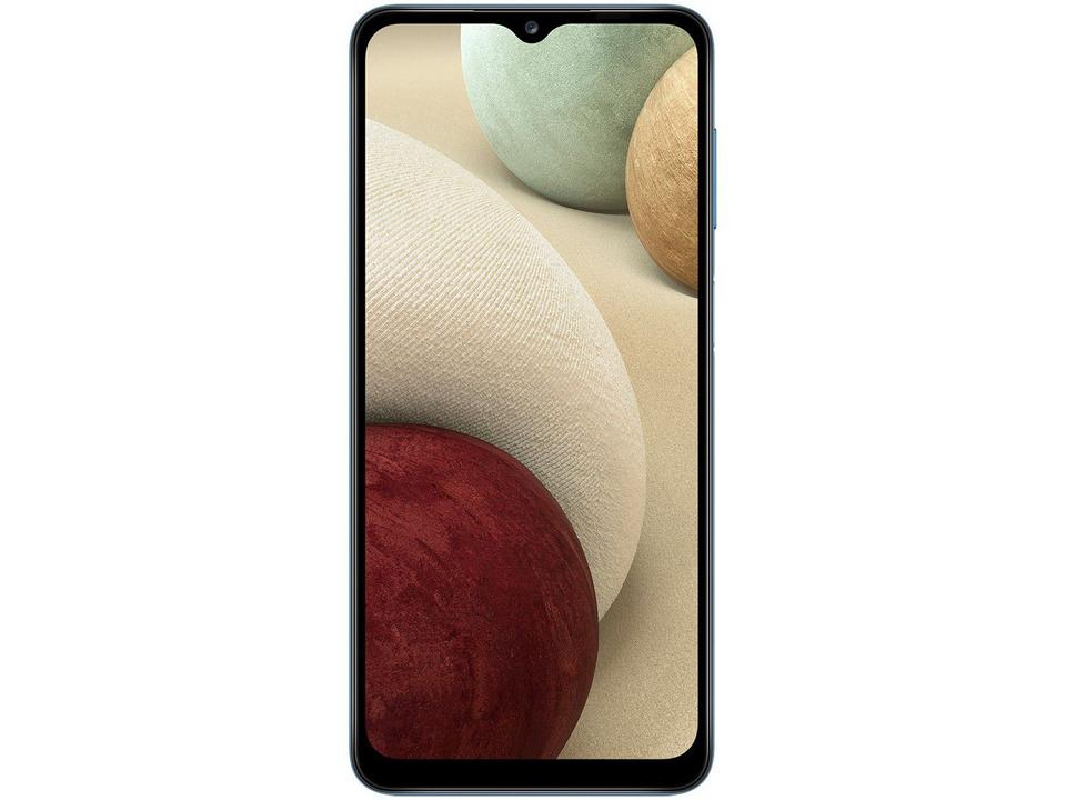 Smartphone Samsung Galaxy A12 64GB Azul 4GB RAM 6,5" Câm. Quádrupla + Selfie 8MP Dual Chip - 4