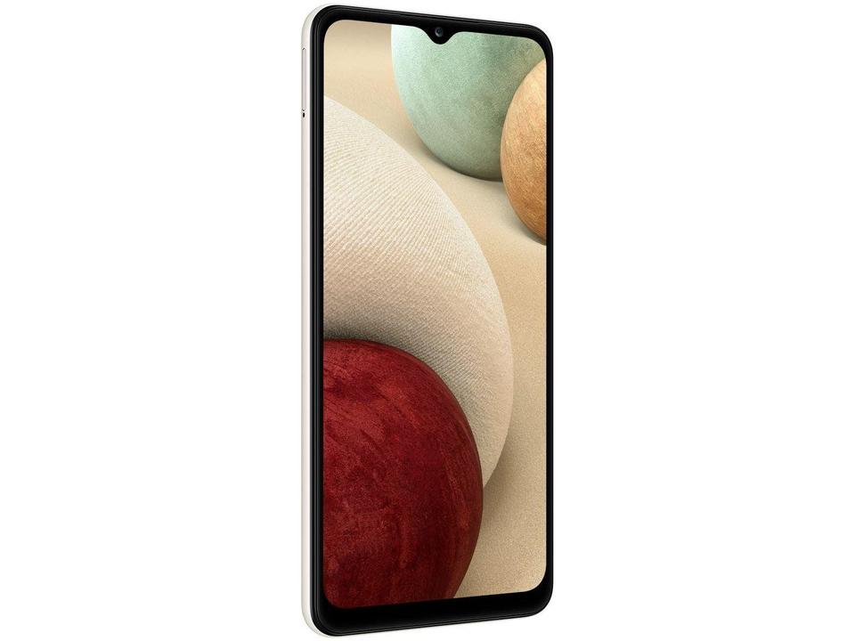 Smartphone Samsung Galaxy A12 64GB Branco 4G - 6