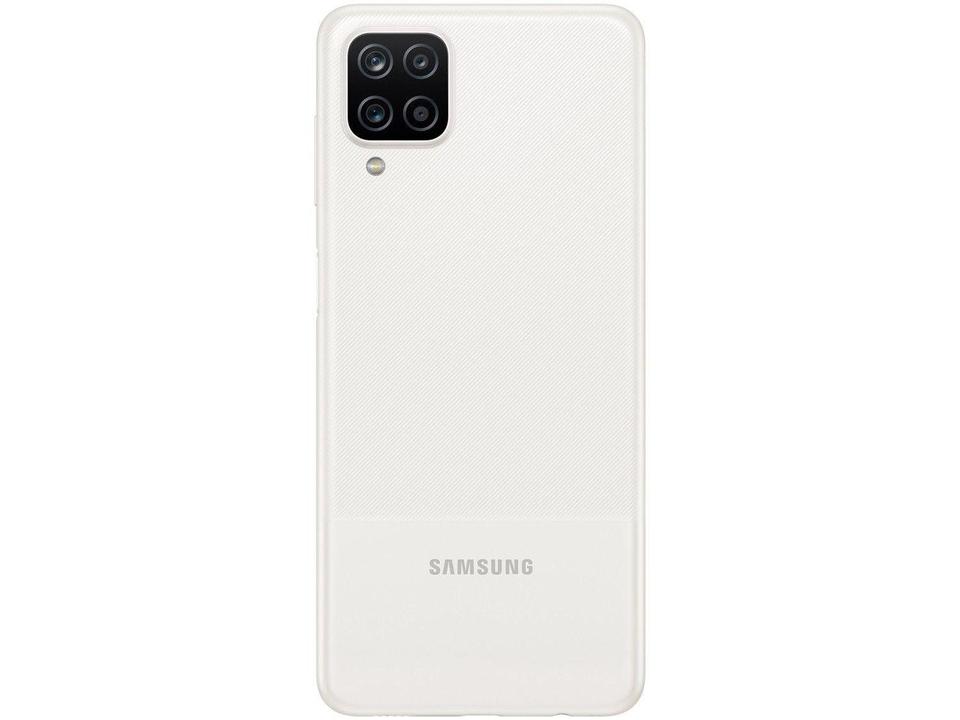 Smartphone Samsung Galaxy A12 64GB Branco 4G Octa-Core 4GB RAM 6,5” Câm. Quádrupla + Selfie 8M - 9