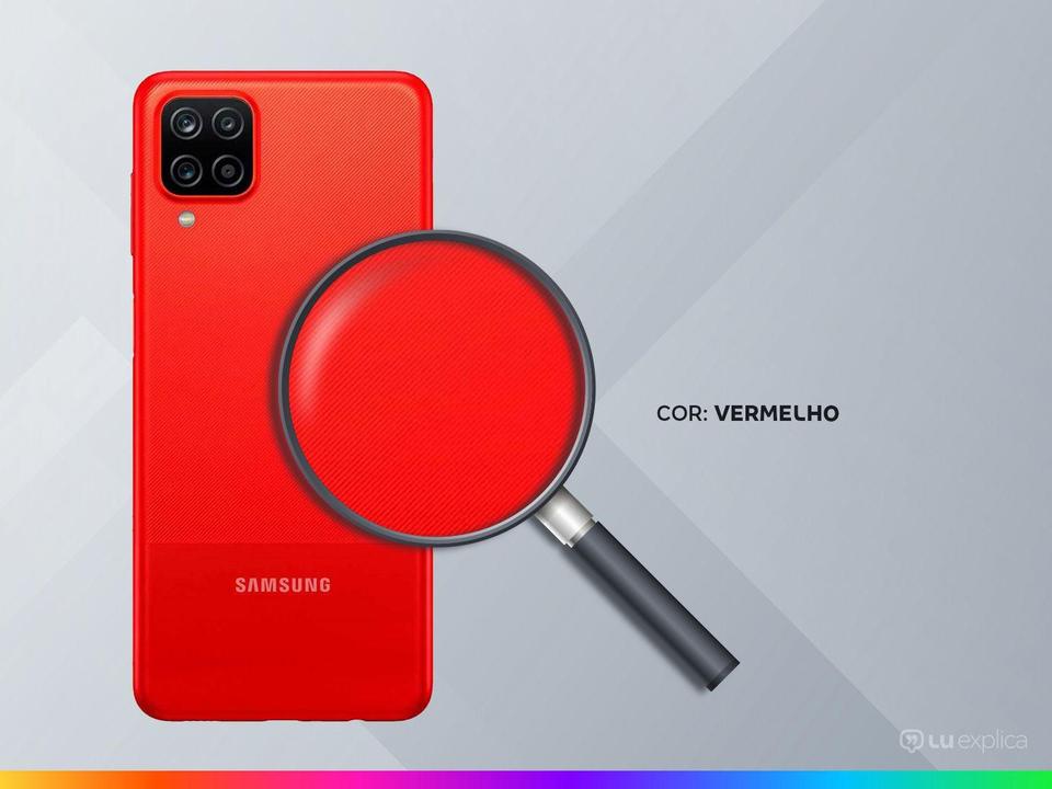 Smartphone Samsung Galaxy A12 64GB Vermelho 4G - 2