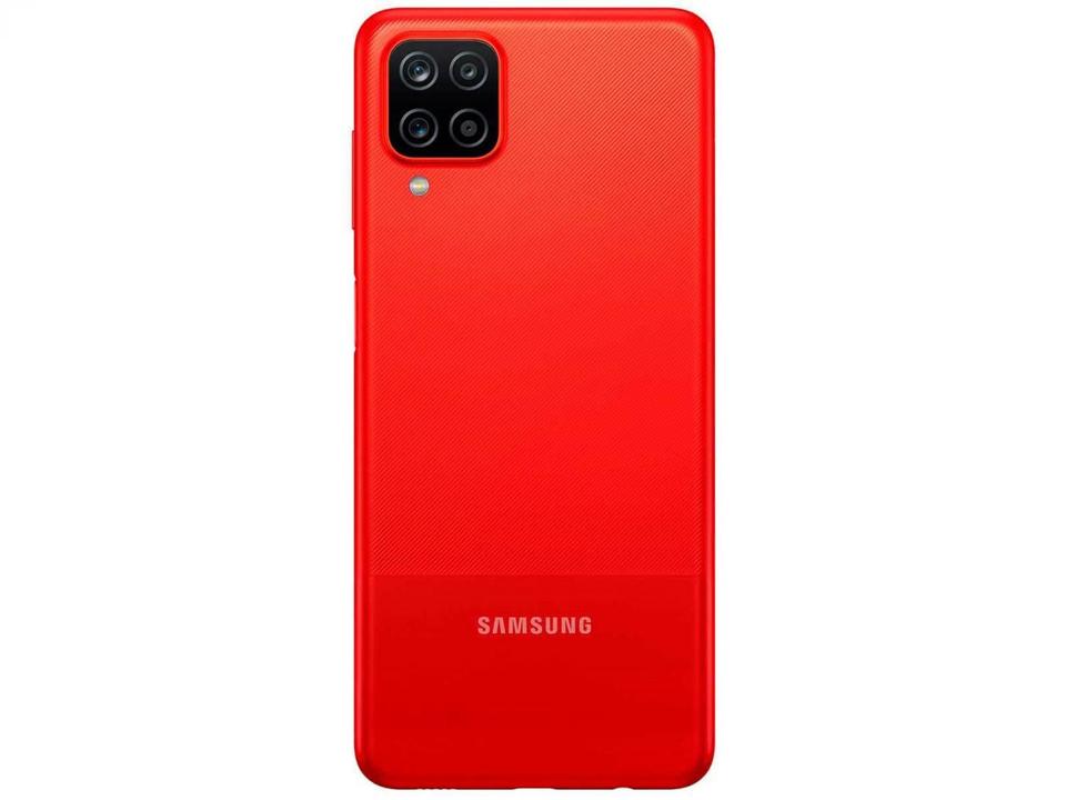 Smartphone Samsung Galaxy A12 64GB Vermelho 4G - 8