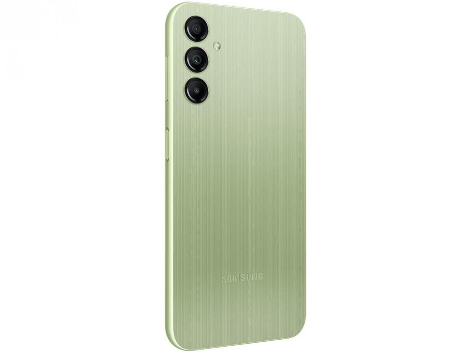 Smartphone Samsung Galaxy A14 64GB Verde Lima 5G Octa-Core 4GB RAM 6,6" Câm. Tripla + Selfie 13MP Dual Chip - 10