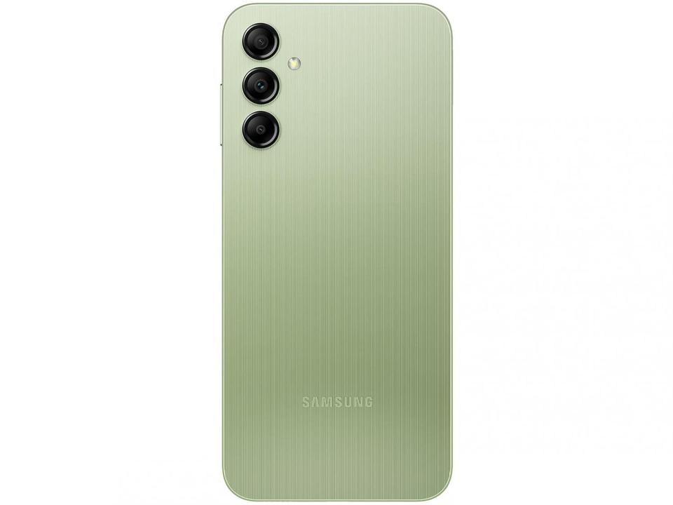 Smartphone Samsung Galaxy A14 64GB Verde Lima 5G Octa-Core 4GB RAM 6,6" Câm. Tripla + Selfie 13MP Dual Chip - 9