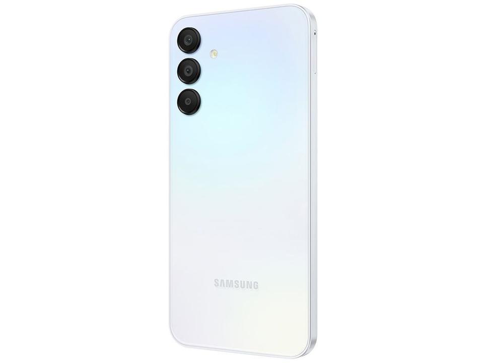 Smartphone Samsung Galaxy A15 6,5" 128GB Azul Escuro 5G 4GB RAM Câm. Tripla 50MP + Selfie 13MP 5000mAh Dual Chip - 17