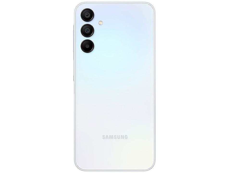 Smartphone Samsung Galaxy A15 6,5" 128GB Azul Escuro 5G 4GB RAM Câm. Tripla 50MP + Selfie 13MP 5000mAh Dual Chip - 18