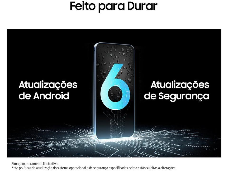 Smartphone Samsung Galaxy A16 128GB Azul Escuro 5G 4GB RAM 6,7" FHD+ Câm Tripla até 50MP + Selfie 13MP Bateria 5000mAh - 2