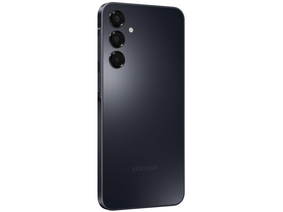 Smartphone Samsung Galaxy A16 256GB Preto Claro 8GB RAM 6,7" FHD+ Selfie Câm Tripla +13MP - 12