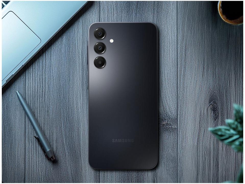 Smartphone Samsung Galaxy A16 256GB Preto Claro 8GB RAM 6,7" FHD+ Selfie Câm Tripla +13MP - 11