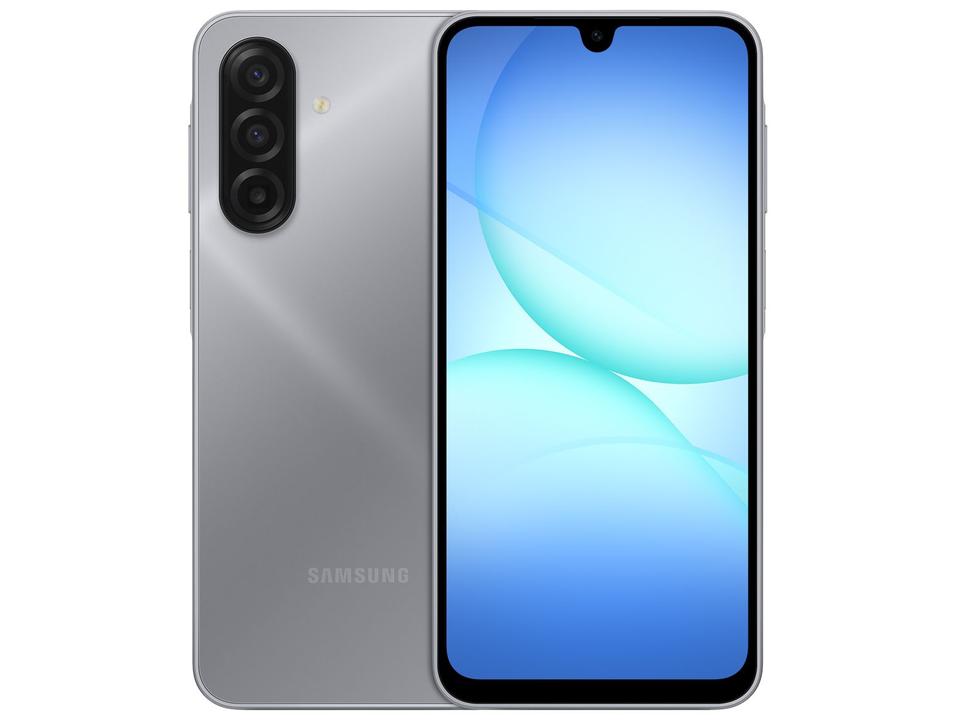 Smartphone Samsung Galaxy A17 128GB 4GB RAM Cinza 6,7" Câm. Tripla + Selfie 13MP - 14