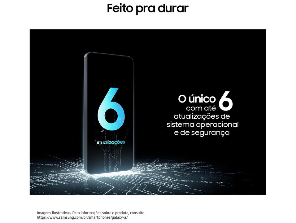Smartphone Samsung Galaxy A17 128GB 5G 4GB RAM Preto 6,7" Câm. Tripla + Selfie 13MP - 7