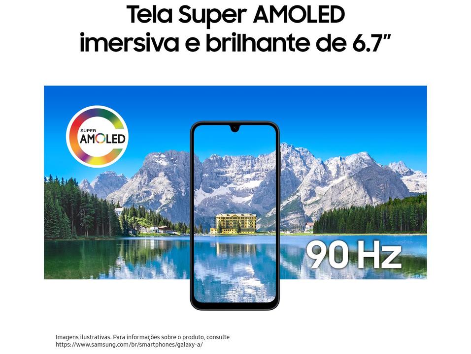 Smartphone Samsung Galaxy A17 256GB 5G 8GB RAM Azul 6,7" Câm. Tripla + Selfie 13MP - 5