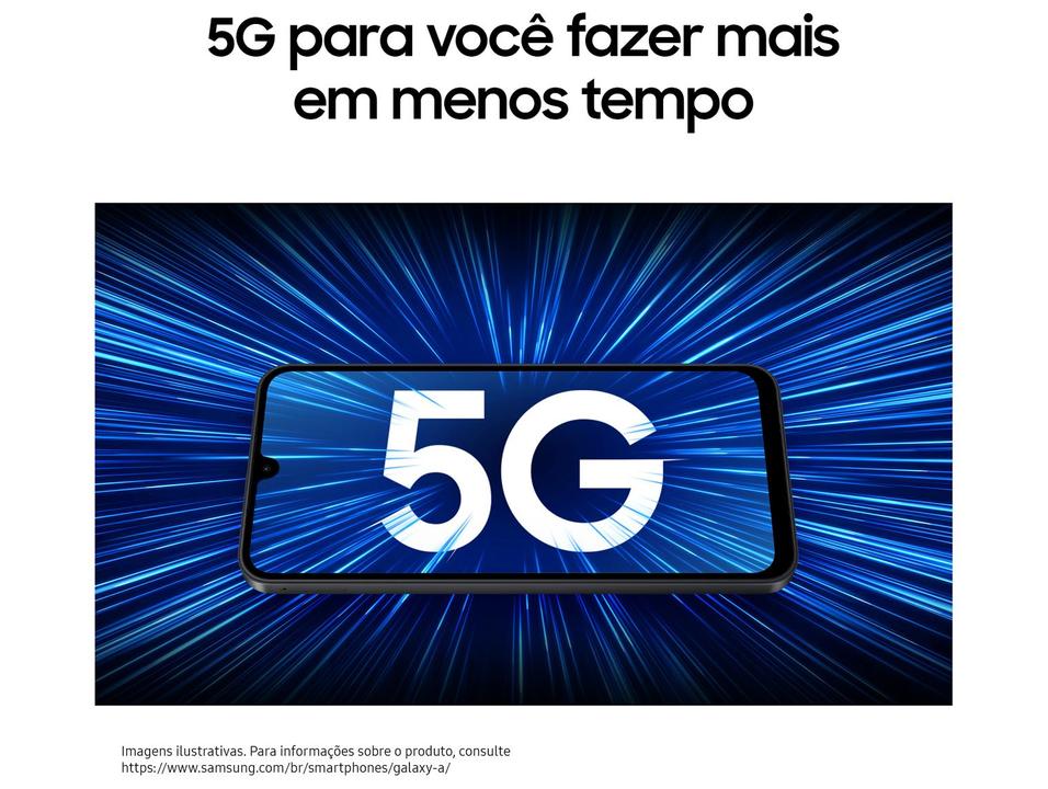 Smartphone Samsung Galaxy A17 256GB 5G 8GB RAM Cinza 6,7" Câm. Tripla + Selfie 13MP - 1