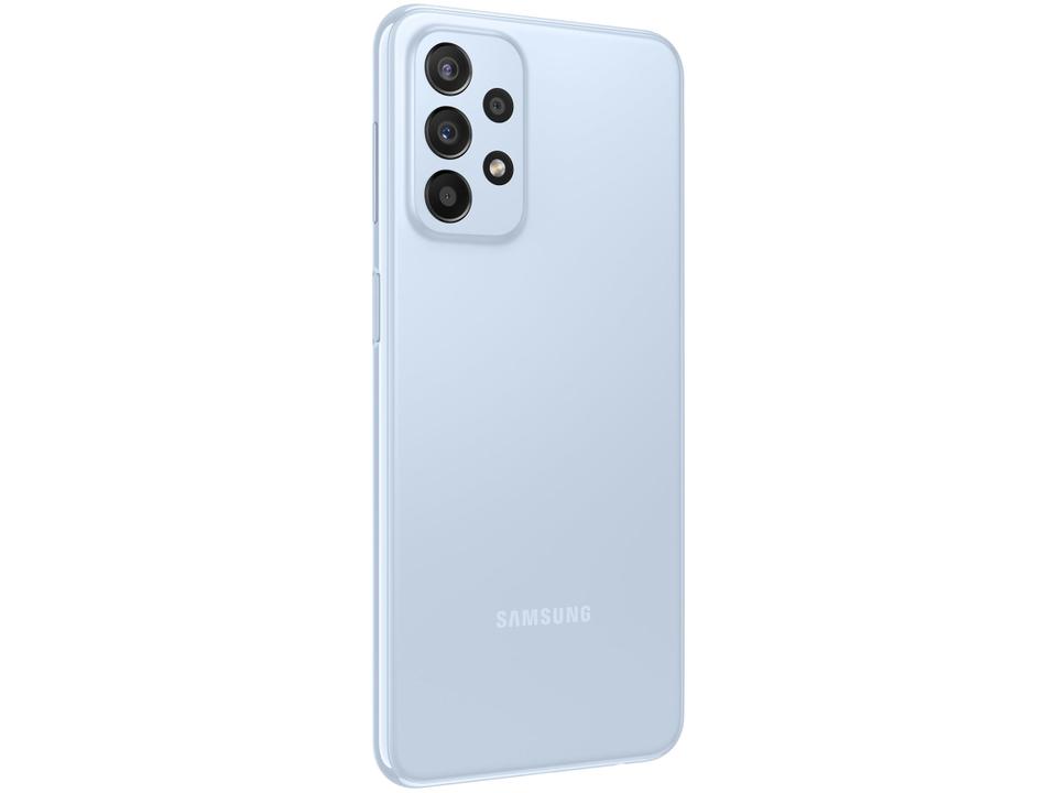 Smartphone Samsung Galaxy A23 128GB Azul 5G Octa-Core 4GB RAM 6,6” Câm. Quádrupla + Selfie 8M - 9