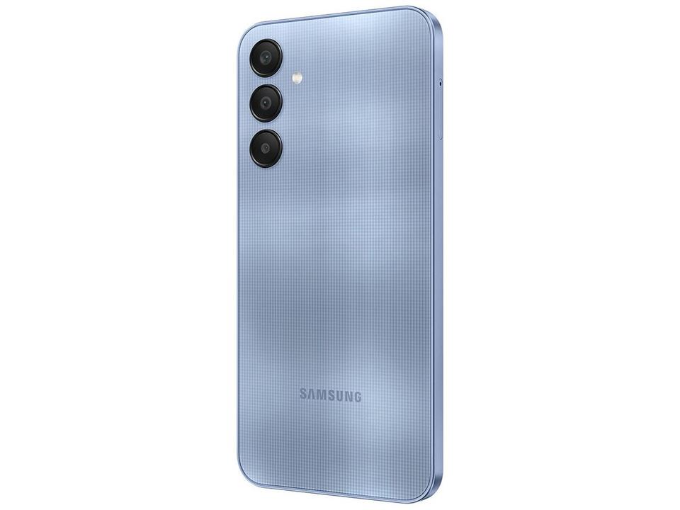 Smartphone Samsung Galaxy A25 6,5" 256GB Azul Escuro 5G 8GB RAM Câm Tripla 50MP + Selfie 13MP Bateria 5000mAh Dual Chip - 18