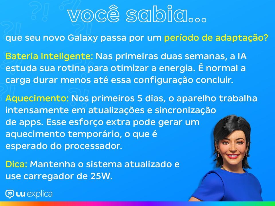 Smartphone Samsung Galaxy A26 256GB 5G 8GB RAM Branco 6.7" Câm. 50MP + 8MP + 2MP + Selfie 13MP - 1