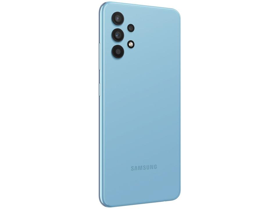 Smartphone Samsung Galaxy A32 128GB Azul 4GB RAM 6,4" Câm. Quádrupla + Selfie 20MP Dual Chip - 9