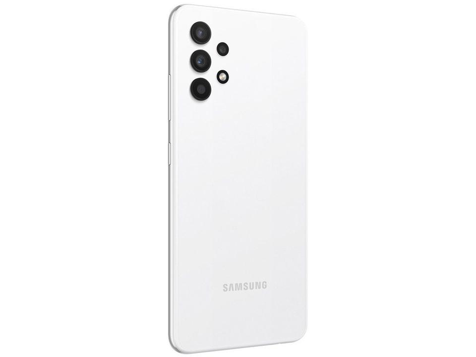 Smartphone Samsung Galaxy A32 128GB Branco 4GB RAM 6,4" Câm. Quádrupla + Selfie 20MP Dual Chip - 10