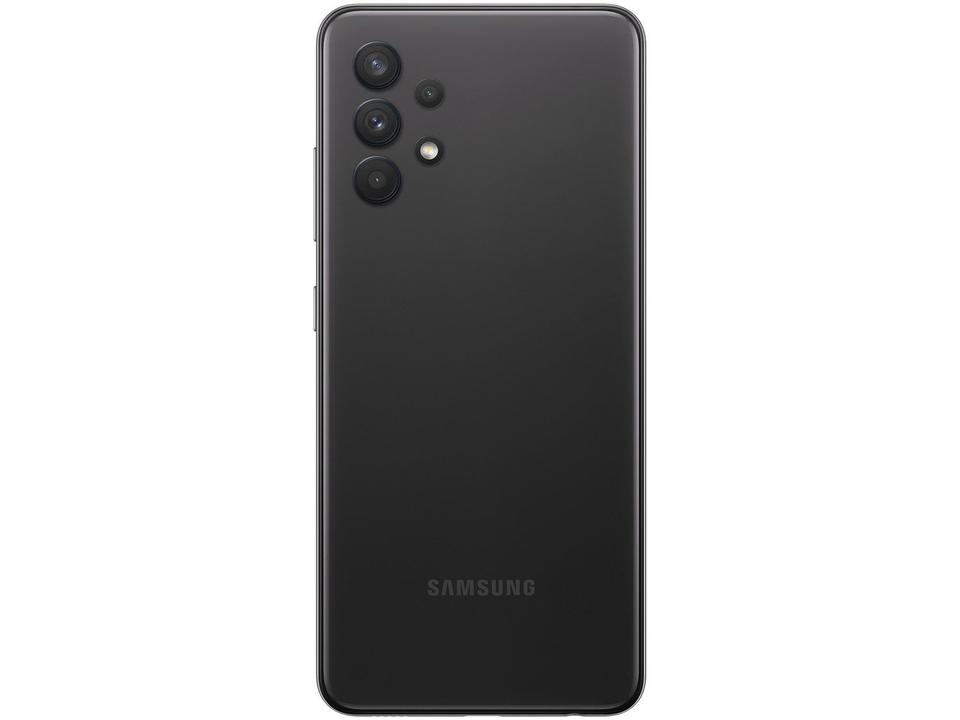 Smartphone Samsung Galaxy A32 128GB Preto 4G - 4GB RAM Tela 6,4” Câm. Quádrupla + Selfie 20M - 9