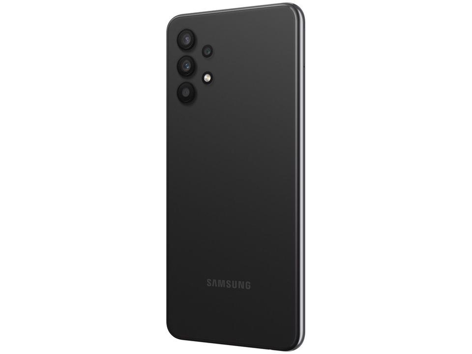 Smartphone Samsung Galaxy A32 128GB Preto 4G - 4GB RAM Tela 6,4” Câm. Quádrupla + Selfie 20MP - 8