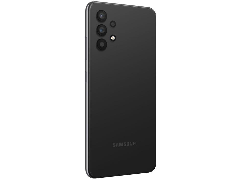 Smartphone Samsung Galaxy A32 128GB Preto 4G - 4GB RAM Tela 6,4” Câm. Quádrupla + Selfie 20MP - 10