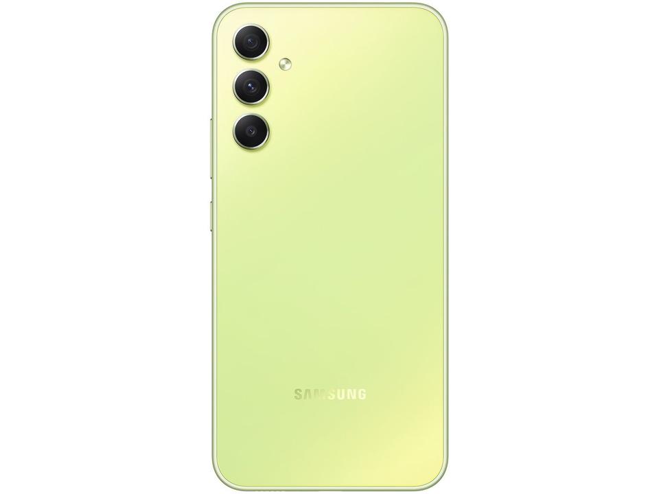 Smartphone Samsung Galaxy A34 128GB Verde Lima 5G Octa-Core 6GB RAM 6,6" Câm. Tripla + Selfie 13MP Dual Chip - 11