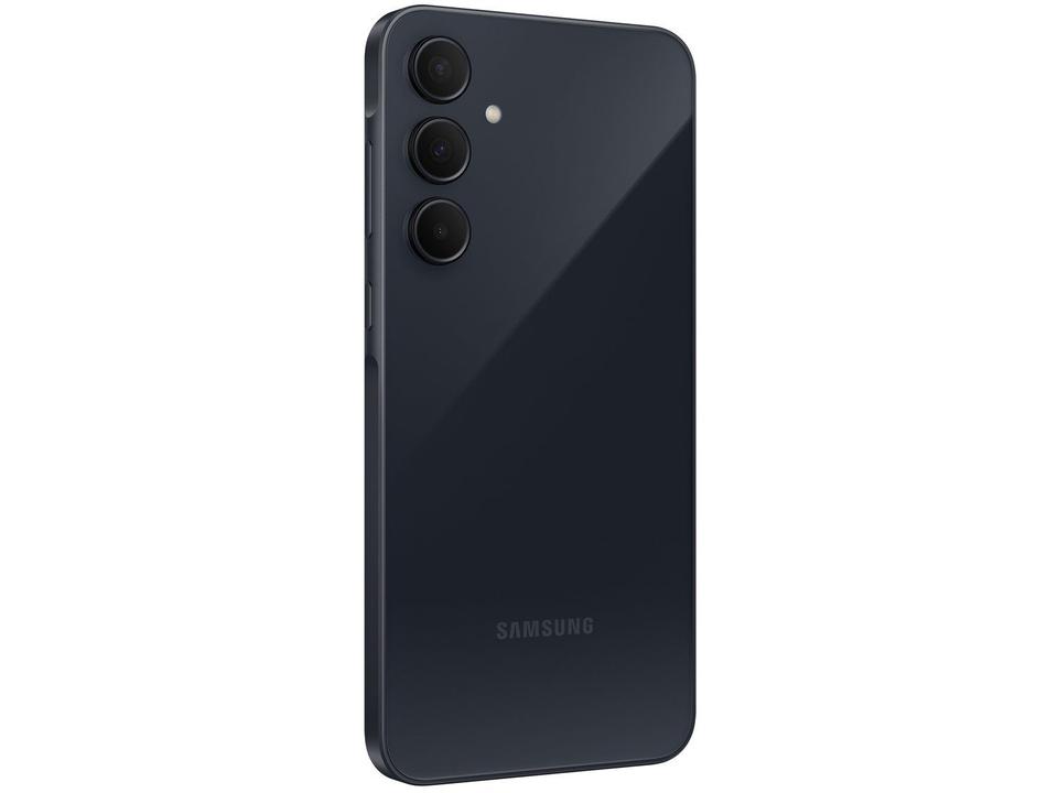 Smartphone Samsung Galaxy A35 128GB Azul Escuro 5G 6GB RAM 6,6" Câm. Tripla + Selfie 13MP Dual Chip - 17