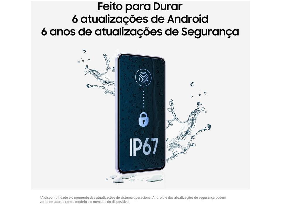 Smartphone Samsung Galaxy A36 128GB 5G 6GB RAM Verde 6,7" Câm. Tripla + 12MP - 2