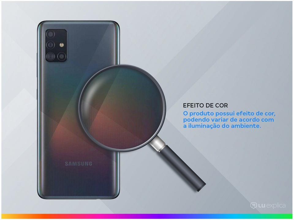 Smartphone Samsung Galaxy A51 128GB Preto 4G 4GB RAM 6,5” Câm. Quádrupla + Câm. Selfie 32M - 2