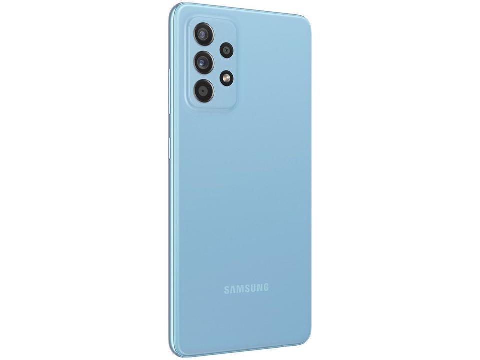 Smartphone Samsung Galaxy A52 128GB Azul 6GB RAM 6,5" Câm. Quádrupla + Selfie 32MP Dual Chip - 9