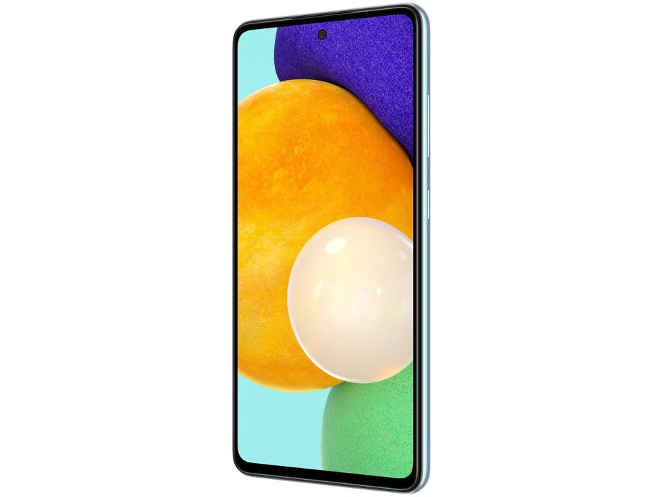 Smartphone Samsung Galaxy A52 128GB Azul 6GB RAM 6,5" Câm. Quádrupla + Selfie 32MP Dual Chip - 3