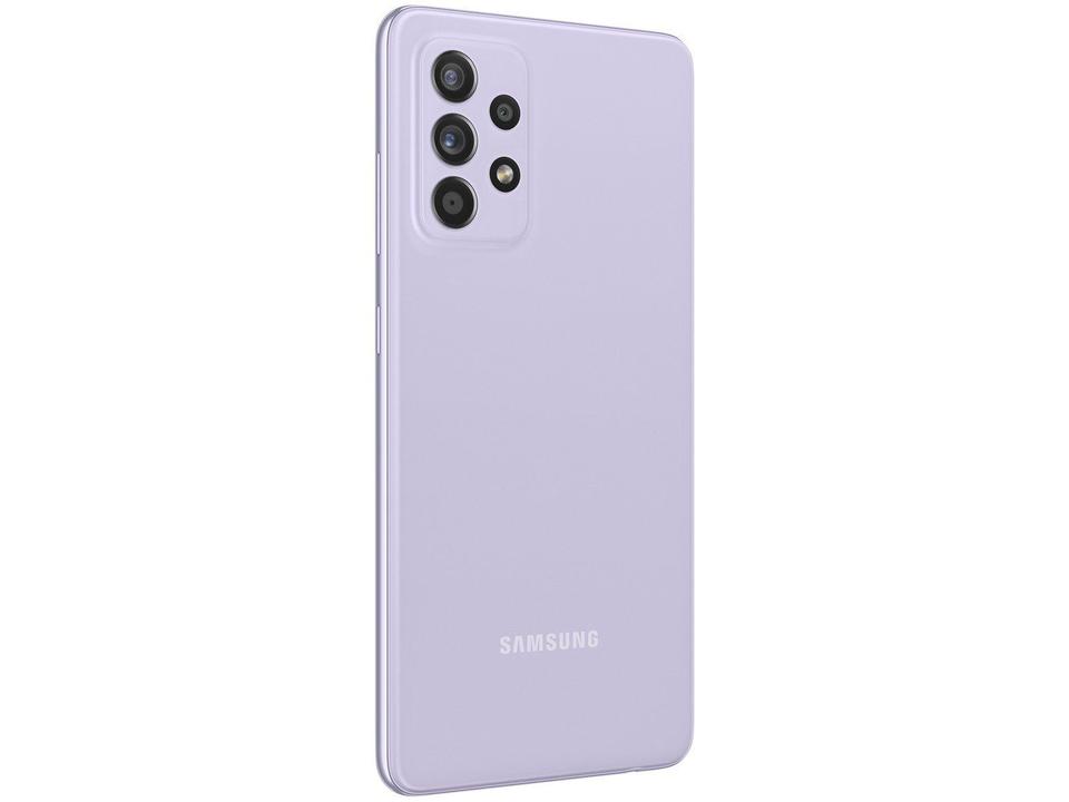 Smartphone Samsung Galaxy A52 128GB Violeta 6GB RAM 6,5" Câm. Quádrupla + Selfie 32MP Dual Chip - 9
