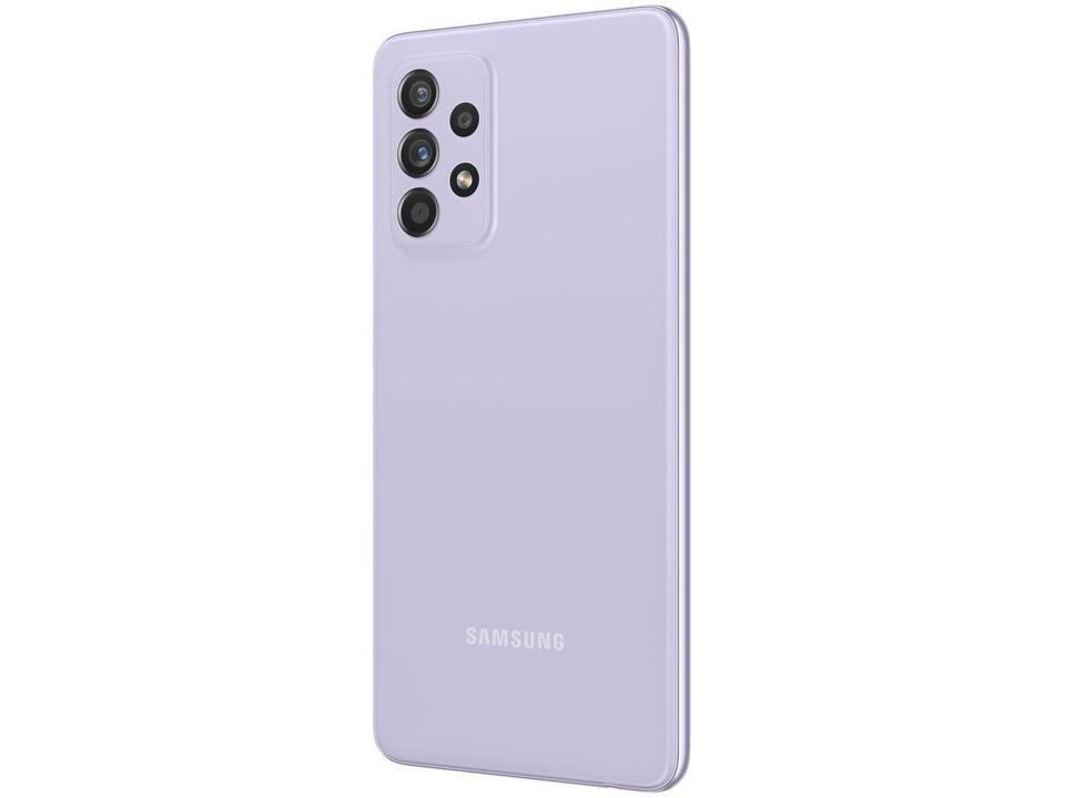 Smartphone Samsung Galaxy A52 128GB Violeta 6GB RAM 6,5" Câm. Quádrupla + Selfie 32MP Dual Chip - 7