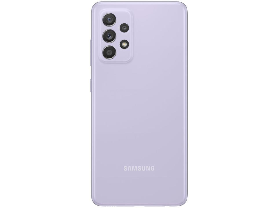 Smartphone Samsung Galaxy A52 128GB Violeta 6GB RAM 6,5" Câm. Quádrupla + Selfie 32MP Dual Chip - 8