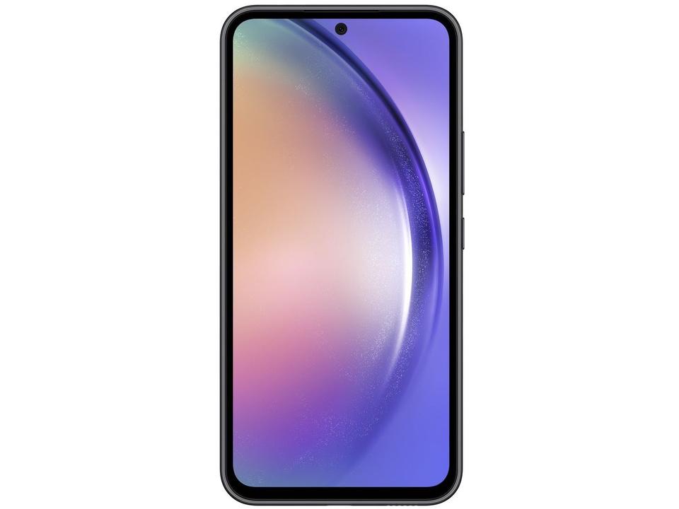 Smartphone Samsung Galaxy A54 256GB Preto Lima 5G Octa-Core 8GB RAM 6,4" Câm. Tripla + Selfie 32MP Dual Chip - 8