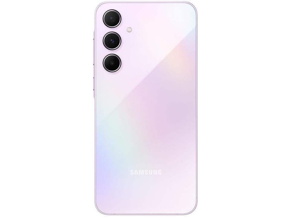 Smartphone Samsung Galaxy A55 128GB Rosa 5G 8GB RAM 6,6" Câm. Tripla + Selfie 32MP Dual Chip - 18