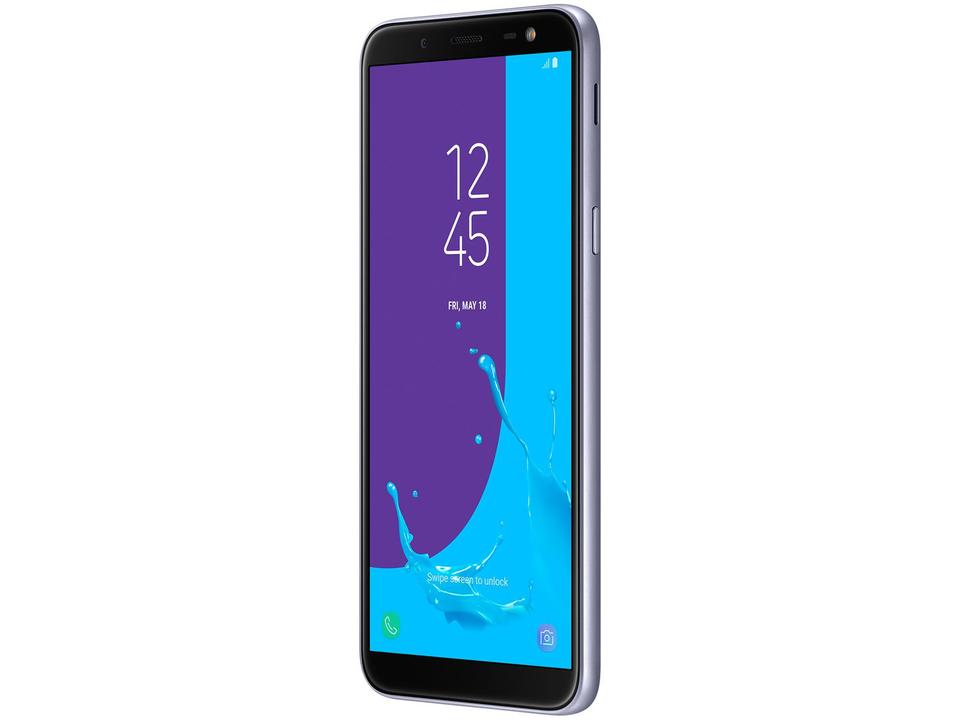 Smartphone Samsung Galaxy J6 64GB Prata 2GB RAM - 1