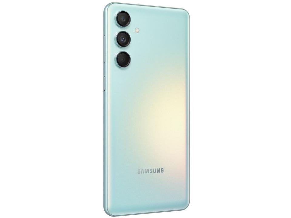 Smartphone Samsung Galaxy M55 256GB 5G 8GB RAM Verde Claro 6,7" Câm. Tripla + Selfie 50MP Dual Chip - 14