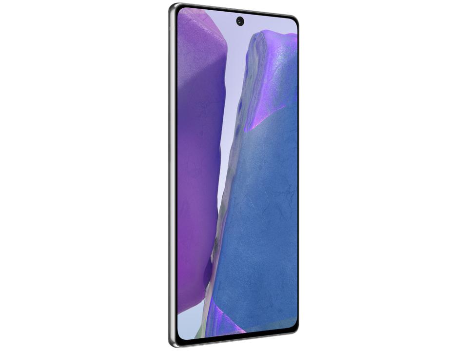 Smartphone Samsung Galaxy Note 20 256GB Mystic Gray 5G 8GB RAM 6,7" Câm. Tripla + Selfie 10MP Dual Chip - 5