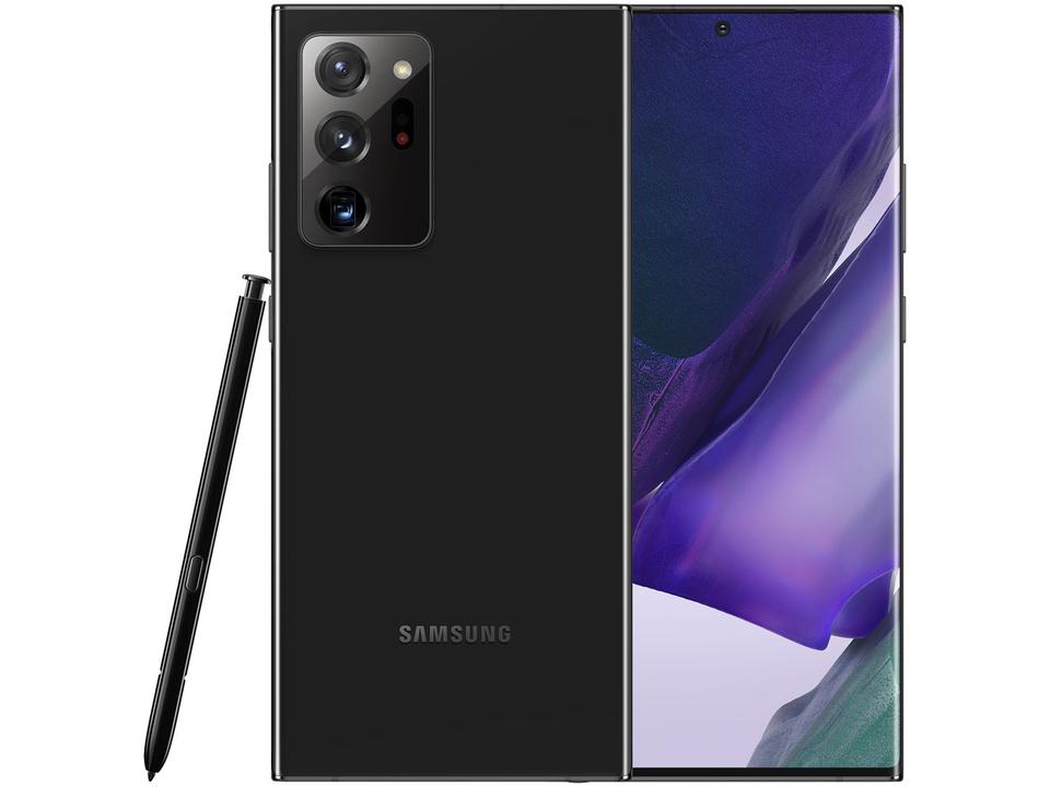 Smartphone Samsung Galaxy Note 20 Ultra 256GB Mystic Black 5G 12GB RAM 6,9" Câm. Tripla + Selfie 10MP Dual Chip - 10