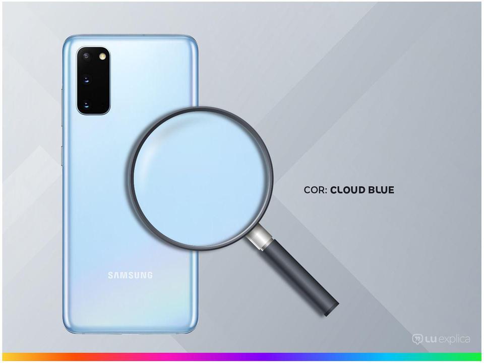 Smartphone Samsung Galaxy S20 128GB Cloud Blue 4G - 2
