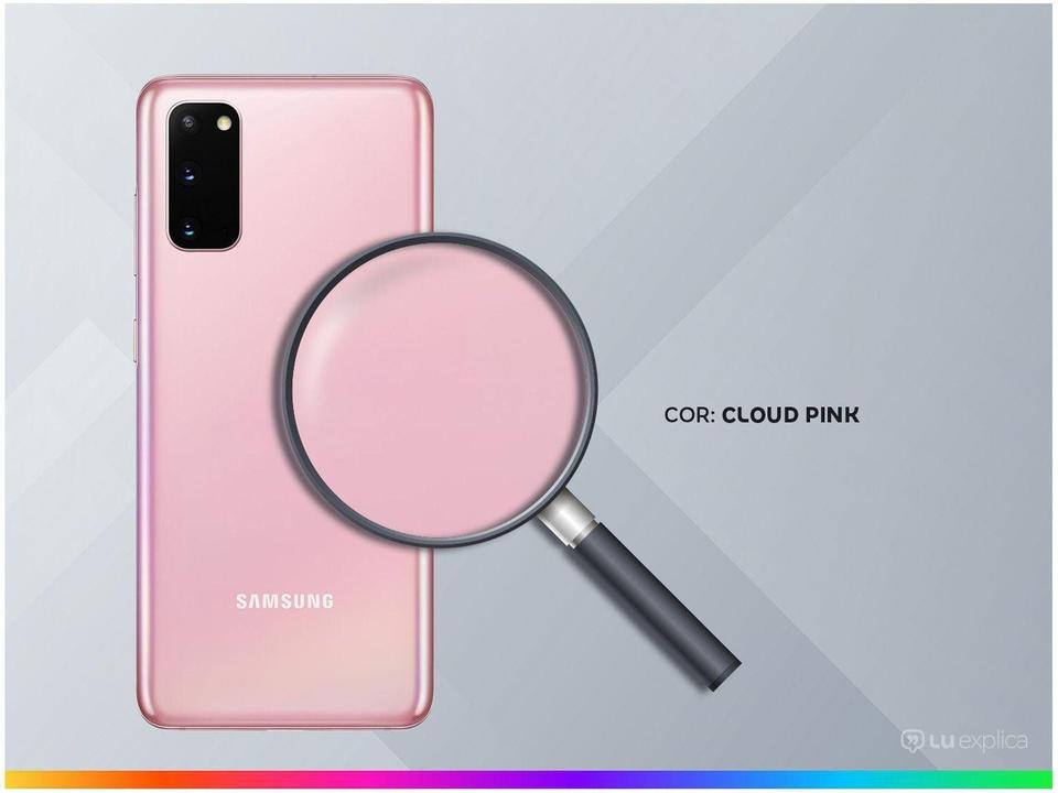 Smartphone Samsung Galaxy S20 128GB Cloud Pink 4G - 2