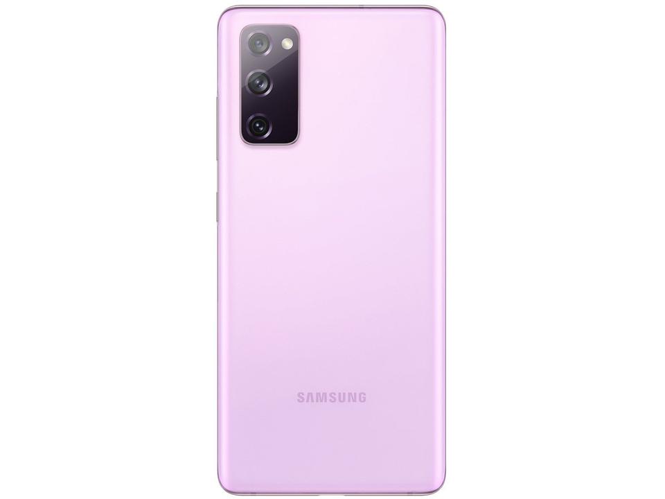 Smartphone Samsung Galaxy S20 FE 128GB Cloud Lavender 4G 6GB RAM Tela 6,5” Câm. Tripla + 32M - 8