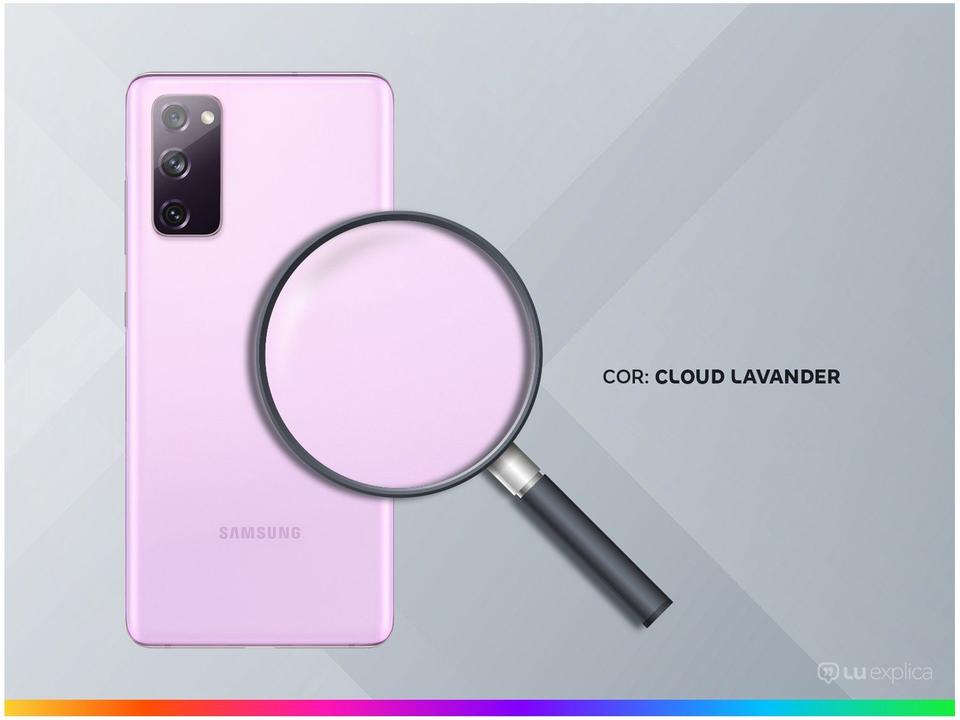 Smartphone Samsung Galaxy S20 FE 128GB Cloud Lavender 4G 6GB RAM Tela 6,5” Câm. Tripla + 32M - 2